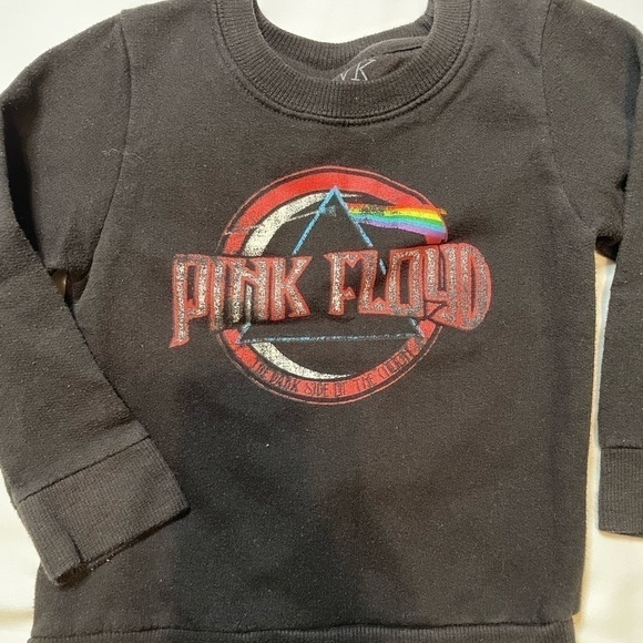 🐶🐶Toddler Pink Floyd size 2T black crew neck sweater🐶🐶 - Picture 2 of 4